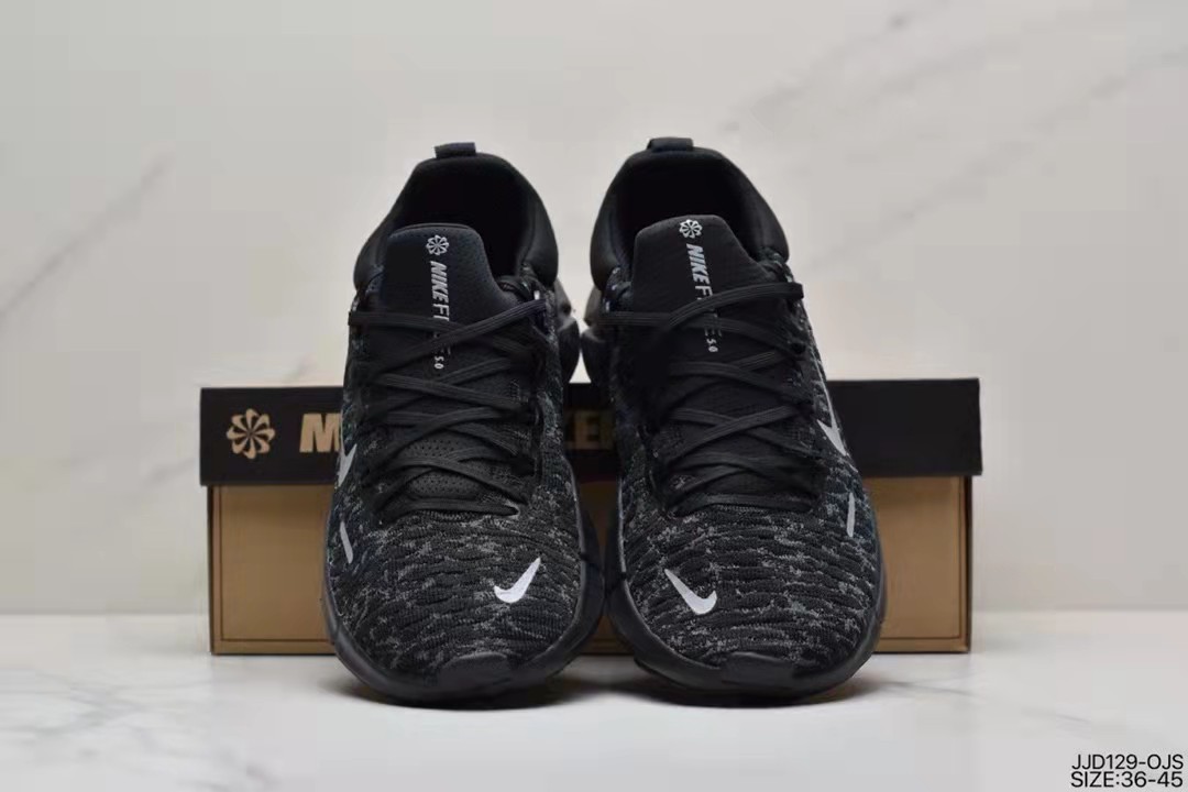 2021 Nike Free RN Flyknit 2018 All Black